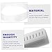 DEARMAMY 100pcs Plastic Shirt Collar Stays Flexible Collar Support for Dress Shirts Durable Transparent Pvc Inserts for Men and Women Easy to Use