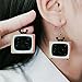 XYAYOU Classic Acrylic Vintage Old Time Television TV Statement Drop Dangle Earrings Jewelry for Women Men Nostalgic 80s (black)