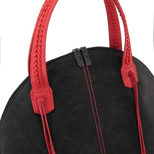 Wrangler Weekender Travel Bag Woven Top Handle Large Handbag and Boho Carry on Bag3