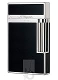 mechero dupont oro macizo Revistimiento: Paladio. Lacado en color negro. También es característico su reconocido sonido "Cling" metálico-cristalino de apertura.