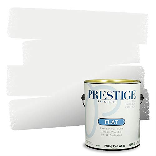 PRESTIGE Interior Paint & Primer, 1 Gal, Flat, Early Frost