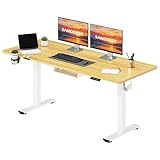 DESIGN ÉPURÉ ET FONCTIONNEL : Ce bureau au design épuré et contemporain apporte une touche d’élégance à votre espace de travail. En plus de son large plateau, il est équipé de deux crochets et d’une boîte de rangement pratiques pour organiser écouteurs, sacs et petits objets, optimisant l’utilisation de l’espace et maintenant un environnement professionnel et ordonné.