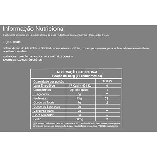 Tasty Iso Whey Protein Isolado 2280Kg - Adaptogen Science Sabor:Chocolate Truffle