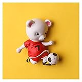 Clip magnetiche, frigorifero for bambini, magnete for frigorifero 3D Cat Ping An Joy Magnete da frigorifero festivo Decorazione domestica in stile cinese fai-da-te Bambini Anime Aliante magnetico (Col