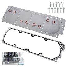 LS Valley Cover Gen 4 with Gasket Bolts 12598832 12610141 Replacement for 2007-2013 LS2 LS3 LS7 Non AFM DOD Sierra