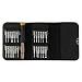 Produktbild 25 in 1 Präzision Torx-Schraubendreher Brieftasche Repair Tool Set Multifunktionswerkzeug für Laptop Phone PC-Schwarz