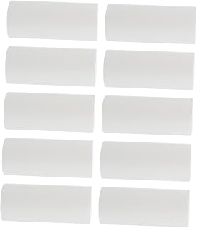 Tofficu 40 rolos de impressora de câmera de papel para câmera fotográfica, câmeras de papel, impressora de rolo, refil de papel, papel de substituição, acessório para câmera instantânea, papel branco