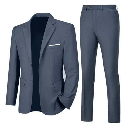 Men's Slim Fit 2-Piece Suit Tuxedo Set