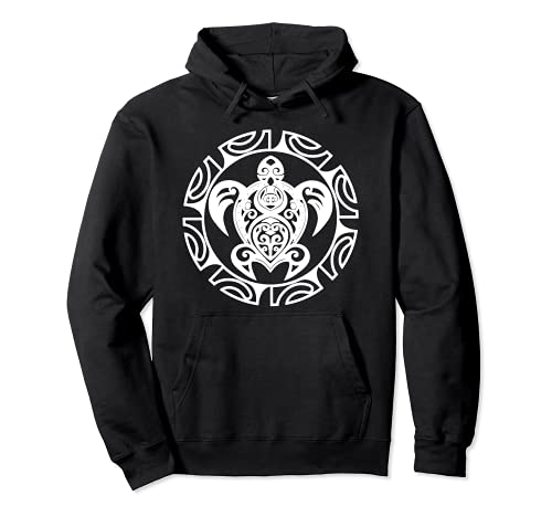 Maori Symbole Tortue Culture New Zélande Sweat à Capuche