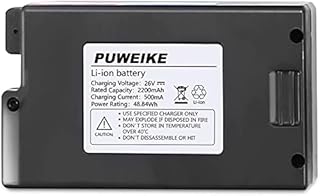 Replacement 26 Volt 2200mAh Lithium Ion Battery for Puweike Cordless Vacuum Cleaner (Lithium Ion Battery)