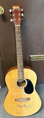 Country Music Legend Merle Haggard Signed Full Size Guitar, JSA Authenticated, Autographed Collectible