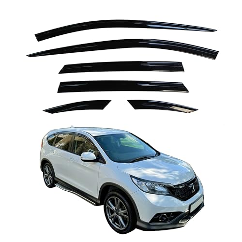 Deflectores de viento para Honda CRV 2012-2017 ideales para viajar bajo la lluvia en familia