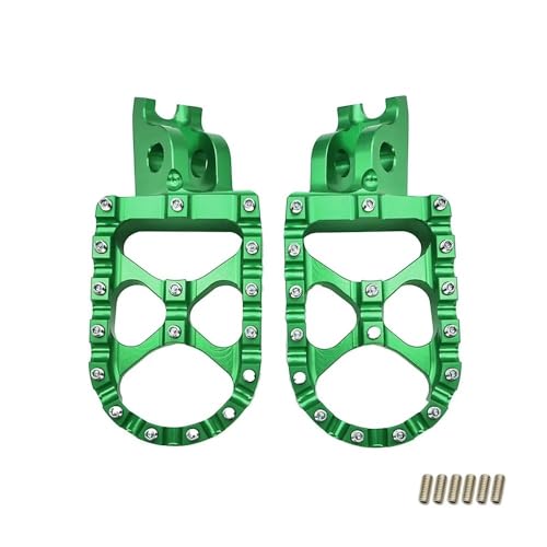 Pédales anti-glisse avec repose-pieds CNC moto pour CRF450X et CRF250R avant