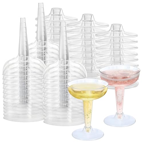 Plastic Champagne Coupe