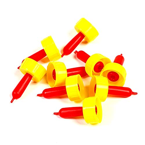 MAYAGU 20PCS Sheep Nipple Milk Drink Nipple Soft Rubber Pacifier for Teat Feed Dog Calf