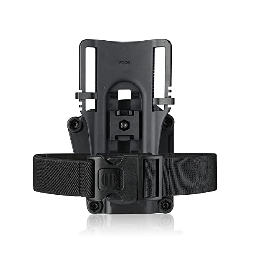 Mega-Fit Holster With Low Ride Belt Loop, Left Handed Black #TOP6