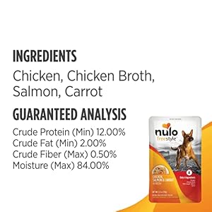 Nulo Freestyle Pet & Canine Moist Canine Meals Topper, Premium All Pure Grain-Free, Actual Meat Canine Meals Topper with Excessive Animal-Primarily based Protein and Solely 5 or Much less Elements With No Components Nulo Freestyle Pet & Canine Moist Canine Meals Topper, Premium All Pure Grain-Free, Actual Meat Canine Meals Topper with Excessive Animal-Primarily based Protein and Solely 5 or Much less Elements With No Components