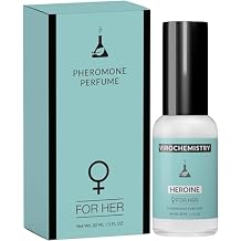 Pheromones to Attract Men for Women Heroine - Elegant, Ultra Strength Organic Fragrance Body Perfume 1 Fl. OzHuman Grade Pheromones to Attract Men