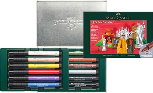 Faber-Castell - Pitt Artist Pen Tuschestift Geschenkset Milan