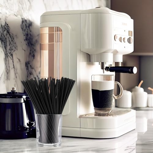 Hoolerry 6000 Pcs Cocktail Stirrers Straws, Coffee Sip Stir, Black, 7 Inch by Hoolerry - Used condition - Image 6