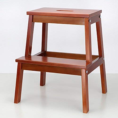 Banc de chaussure de changement pliable en bois massif pour éviter de tomber