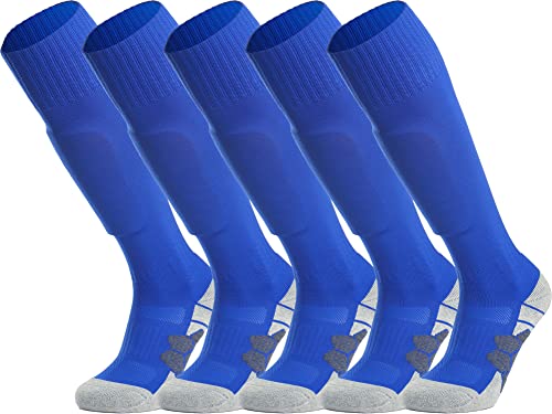 Image of APTESOL Knee High Sport Soccer Baseball Socks for Youth Boys Girls (1 /3 /5 Pairs)