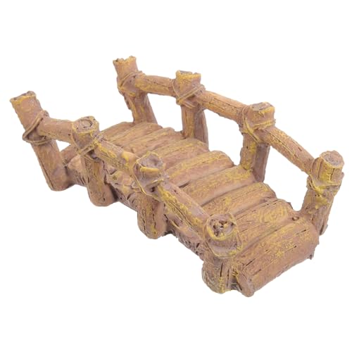 BESTonZON Pont De Jardin Résine Figurine De Pont Miniature Décoratif Décoration De Jardin pour Aménagement Paysager