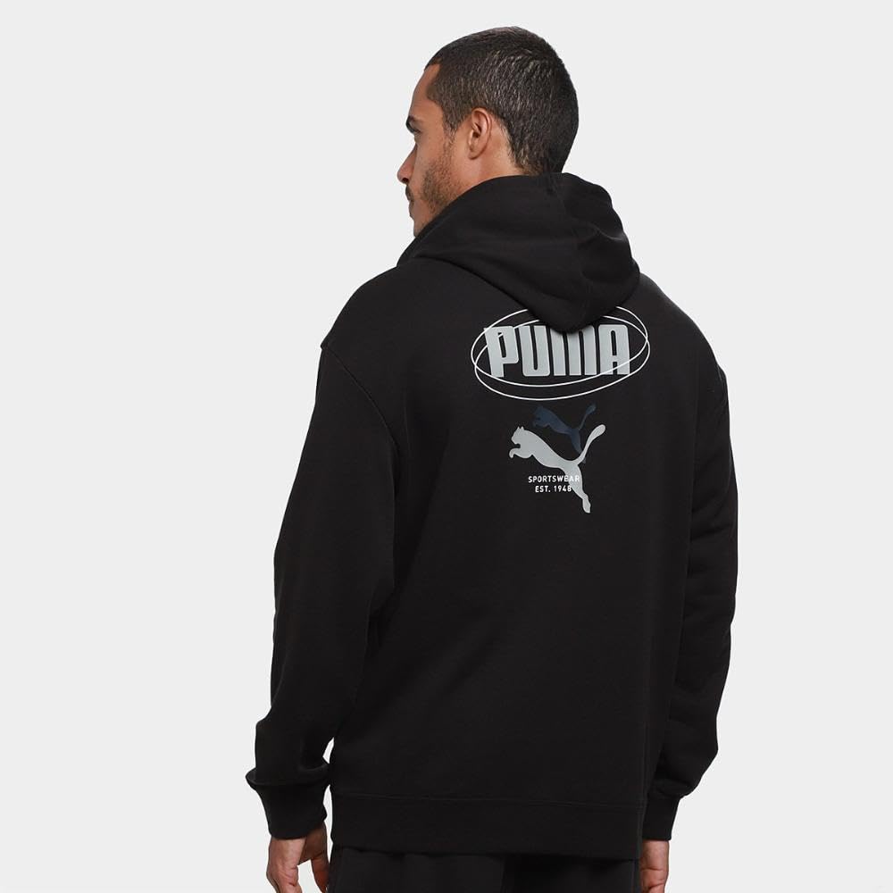 PUMA Ess Logo Lab Story 1 Hoodie TR Felpe con Cappuccio Uomo (Pacco da 1)