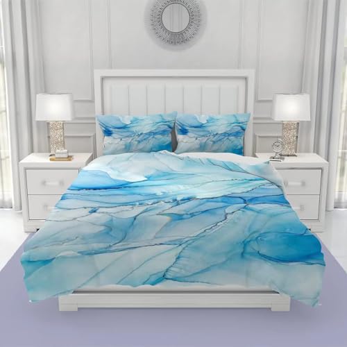 Housse de couette moderne simple parure de lit 240x220 aquarelle - 2