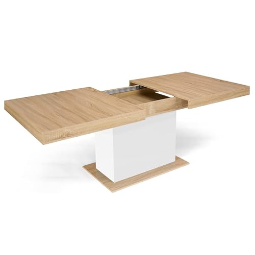 Table à manger extensible Eden 6-10 pers, IDMarket