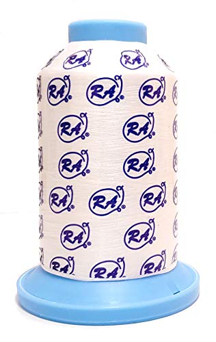 Image of Robison-Anton 2 Ply Super Bright Polyester Embroidery Thread, 40Wt /120D /5500 yd, Ultra Brite White