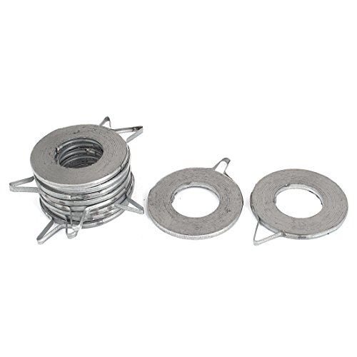 Ruilogod - Ruilogod Echangeur de chaleur en spirale d'étanchéité métallique d'étanchéité Joint d'argent Tone 10 Pcs