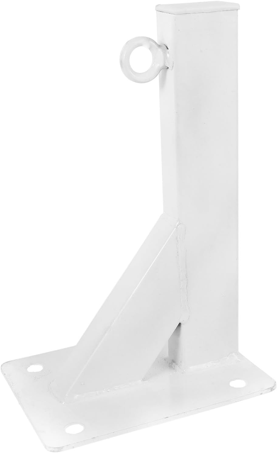 GLEAVI Professional Boxing Bag Hanger Wall Mount Heavy Duty Sandbag Bracket with 4-Hole 30cm White Steel Hook for Home Gym Punching Bag Training