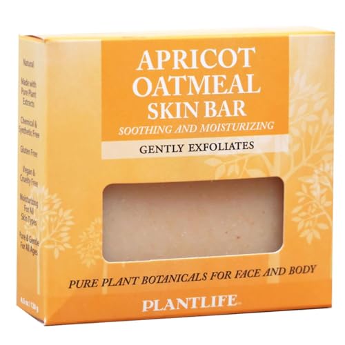 Plantlife Apricot Oatmeal Bar Soap 4.5oz