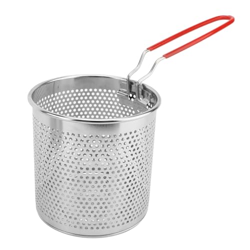 Fritadeira, Frigideira Tempura Japonesa, Frigideira de Aço Inoxidável Com Cesto e Tampa, Panela de C