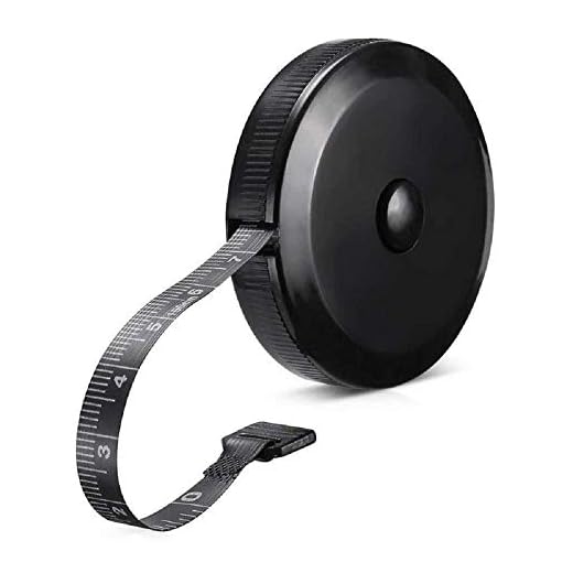 Soft Tape Measure Retractable Measuring for Body Fabric Sewing Tailor Cloth Knitting Craft Weight Loss Measurements Retractable Black Double Scales Rulers