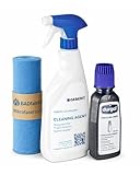 BADfabrik24 Geberit AquaClean Reinigungs- & Entkalkungsset 125 ml + Mikrofasertuch – Perfekte Pflege für Ihr Dusch-WC, umweltfreundlich und materialschonend