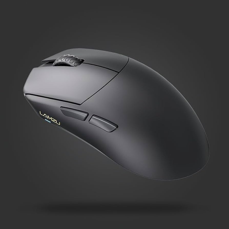 Lamzu Maya ゲーミングマウス Charcoal Black ワイヤレス LAMZU MAYA Gaming Mouse (4K Compatible)