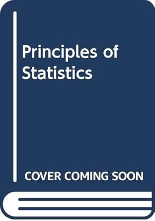 Principles of Statistics: Herzberg, Paul A.: 9780471079897: Amazon.com ...