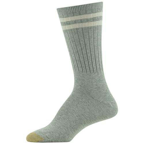 Image of GOLDTOE Womens Casual Texture Crew Socks, Multipairs