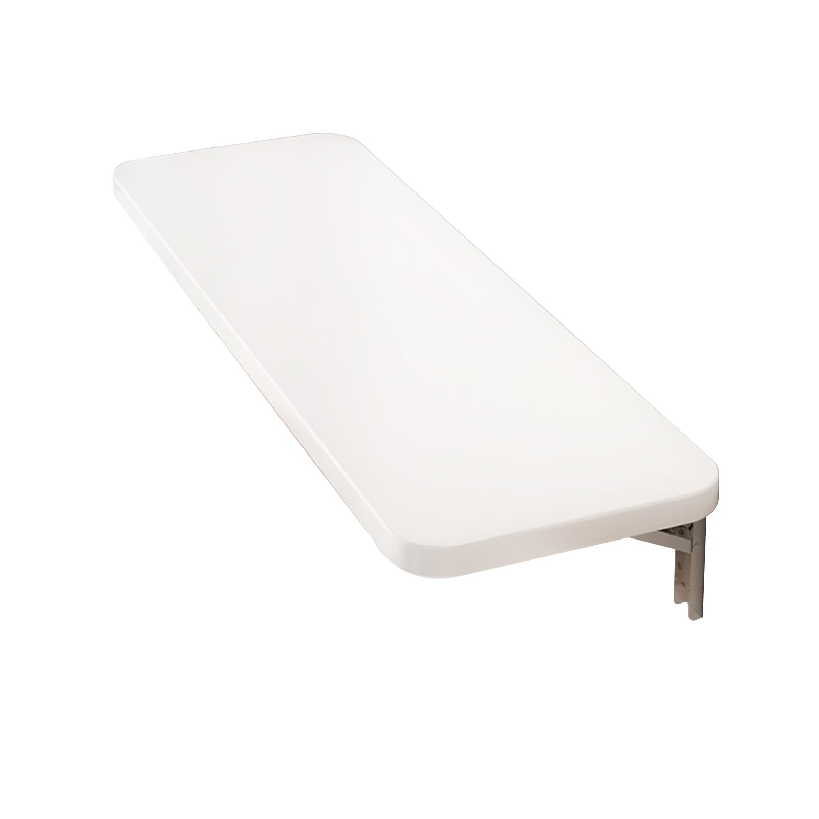 Table déroulante et bureau à domicile rabattable blanc 40x100