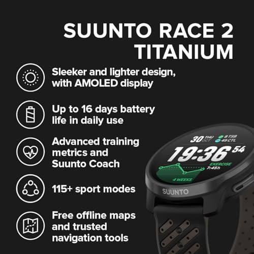 SUUNTO Race 2 GPS Sports Watch - Thumbnail 5