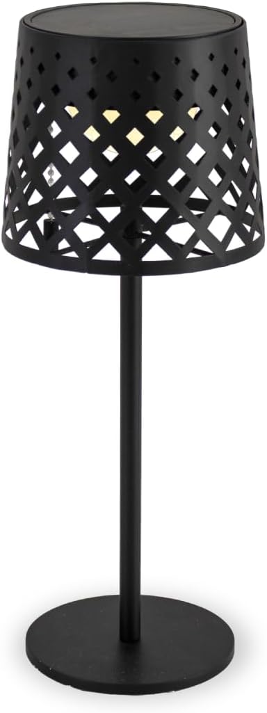newgarden - GRETITA Table Lamp Wireless Table Lamp with Solar Charging and USB Battery. Robust Decoration for Indoor and Outdoor Use