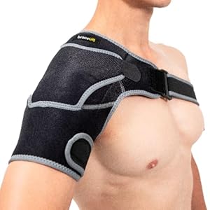 BraceUP Schulterbandage mit Eisbeutel-Tasche