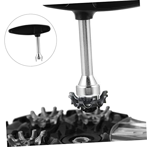 Quitar clavos de golf atascados con la herramienta extractor de tacos 4