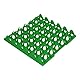 Eierablage,Eierschachtel 5 STÜCKE 28,7 x 28,3 cm Kunststoff Eierkartons 30 Zellen Eierkisten Halter Tablett für Lagerung Transport Home Farm Supplies(Grün)