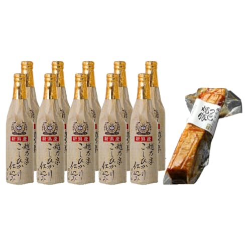スワンレイクビール 金賞受賞入り こしひかり仕込みビール10本&焼豚セット 1S35024