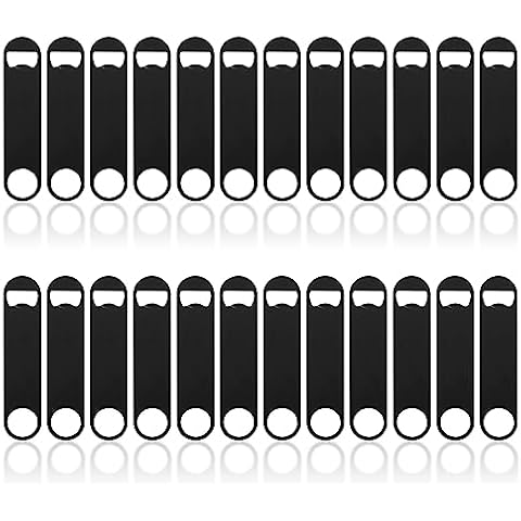 Ohiyoo 24 Pack Stainless Steel Bottle Opener Cover