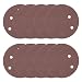 uxcell 10Pcs 5 Inch 6 Hole Hook and Loop Sanding Disc 2000 Grit Flocking Sandpaper for Random Orbit Sander