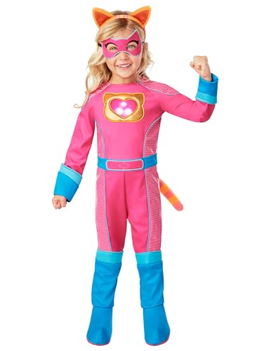 Spirit Halloween Super Kitties Toddler Ginny Costume | Officially licensed | Ginny Outfit | Super Kitty Costume